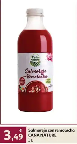 Alcampo Caña Nature salmorejo con remolacha oferta