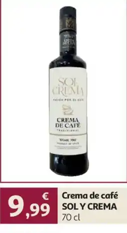 Alcampo Sol y crema crema de café oferta