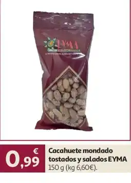 Alcampo Eyma cacahuete mondado tostados y salados oferta