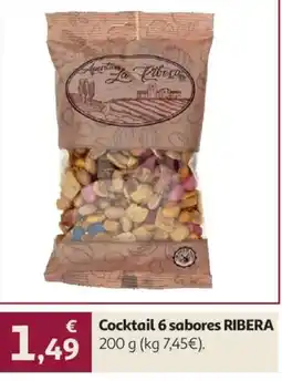 Alcampo Ribera cocktail 6 sabores oferta
