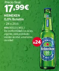 Costco Heineken 0,0% Botellin oferta