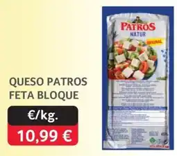 GM Cash & Carry Patros queso feta bloque oferta