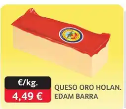 GM Cash & Carry Queso Oro Holan Edam Barra oferta