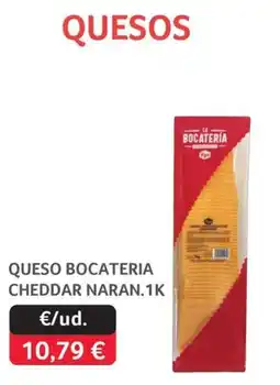 GM Cash & Carry Bocateria queso cheddar naranja oferta