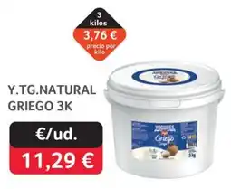 GM Cash & Carry Y.T.G.NATURAL GRIEGO 3K oferta