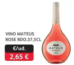 GM Cash & Carry Mateus vino rose rdo oferta