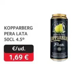 GM Cash & Carry Kopparberg pera lata oferta