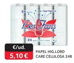 GM Cash & Carry Les Fans papel higienico oferta