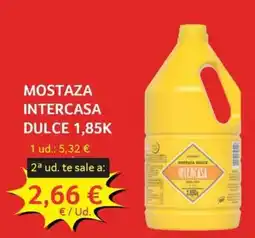 GM Cash & Carry Intercasa mostaza dulce oferta