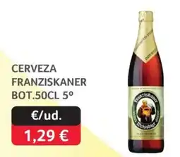 GM Cash & Carry Franziskaner cerveza oferta