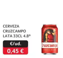 GM Cash & Carry Cerveza Cruzcampo oferta