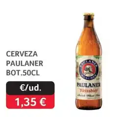 GM Cash & Carry Paulaner cerveza oferta