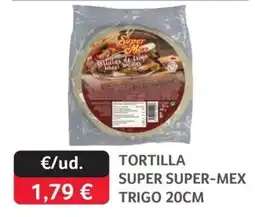 GM Cash & Carry Super Mex tortilla de trigo oferta
