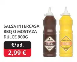 GM Cash & Carry Intercasa salsa bbq o mostaza dulce oferta