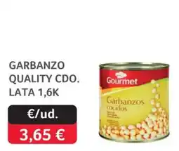 GM Cash & Carry Gourmet garbanzos cocidos oferta