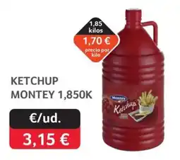 GM Cash & Carry Montey ketchup oferta
