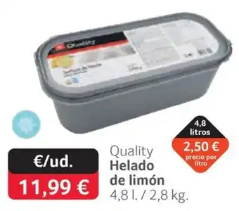 Quality Helado de limón