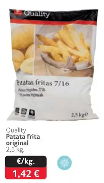 Quality patata frita original