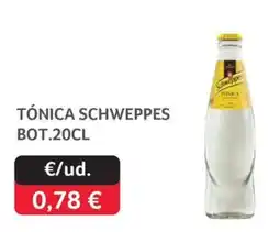 GM Cash & Carry Tónica Schweppes oferta