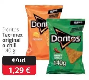 Doritos tex-mex original o chili