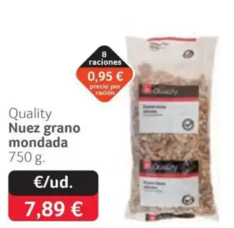 Quality Nuez grano mondada