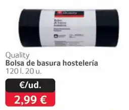 GM Cash & Carry Quality bolsa de basura hostelería oferta