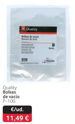 GM Cash & Carry Quality Bolsas de vacío oferta