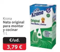 GM Cash & Carry Krona nata original para montar y cocinar oferta
