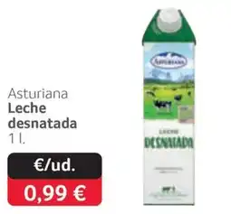 GM Cash & Carry Asturiana leche desnatada oferta