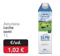 GM Cash & Carry Asturiana leche semi oferta