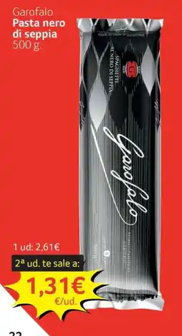 GM Cash & Carry Garofalo pasta nero di seppia oferta