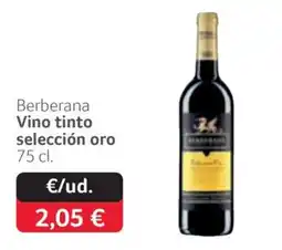 GM Cash & Carry Berberana vino tinto selección oro oferta