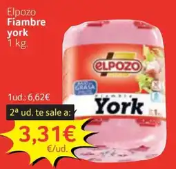 GM Cash & Carry Elpozo fiambre york oferta