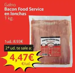 GM Cash & Carry Galno bacon food service en lonchas oferta