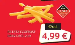 GM Cash & Carry patata ecofrost brava bol.2,5k oferta