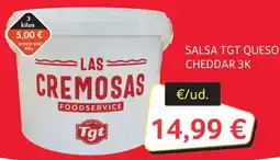 GM Cash & Carry Las cremosas salsa tgt queso cheddar oferta