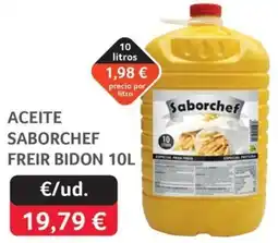 GM Cash & Carry Saborchef aceite freir oferta