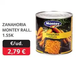 GM Cash & Carry Montey zanahoria rallada oferta