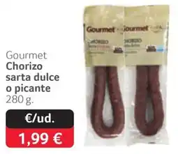 GM Cash & Carry Gourmet chorizo sarta dulce o picante oferta