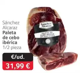 GM Cash & Carry Sánchez Alcaraz Paleta de cebo ibérica oferta