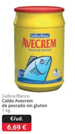GM Cash & Carry Gallina Blanca Caldo Avecrem de pescado sin gluten oferta