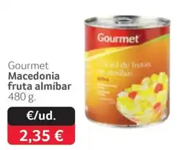 GM Cash & Carry Gourmet macedonia fruta almíbar oferta