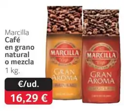 GM Cash & Carry Marcilla café en grano natural o mezcla oferta