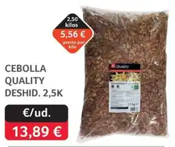 GM Cash & Carry Quality cebolla deshid. oferta