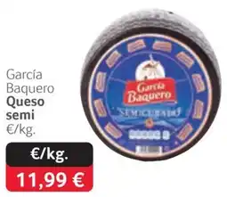 GM Cash & Carry García Baquero Queso semi oferta
