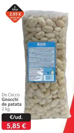 GM Cash & Carry De Cecco Gnocchi de patata oferta