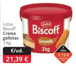 GM Cash & Carry Lotus Biscoff Crema galletas oferta