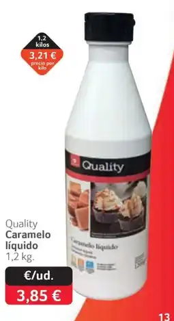GM Cash & Carry Quality Caramelo líquido oferta