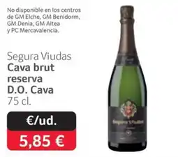 GM Cash & Carry Segura Viudas Cava brut reserva oferta