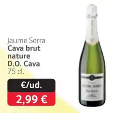 GM Cash & Carry Jaume Serra Cava brut nature oferta